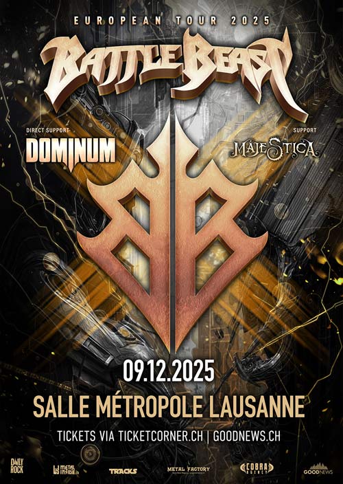 Battle Beast 25 Lausanne